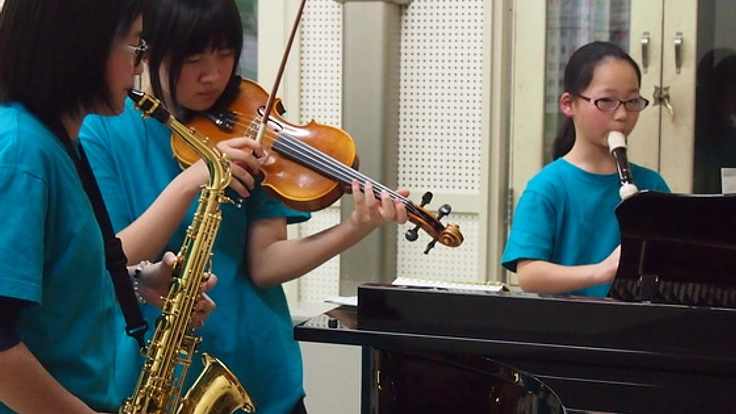 子供の福祉施設での演奏を広げていきたい！