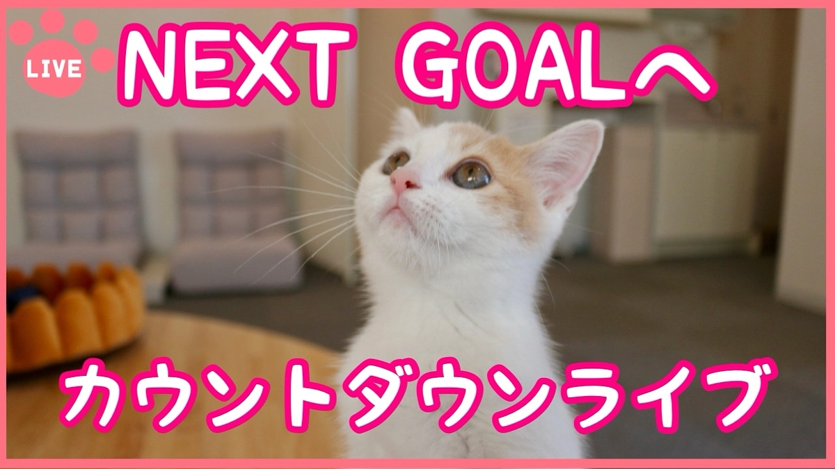 今夜22時から、カウントダウンライブ配信‼️