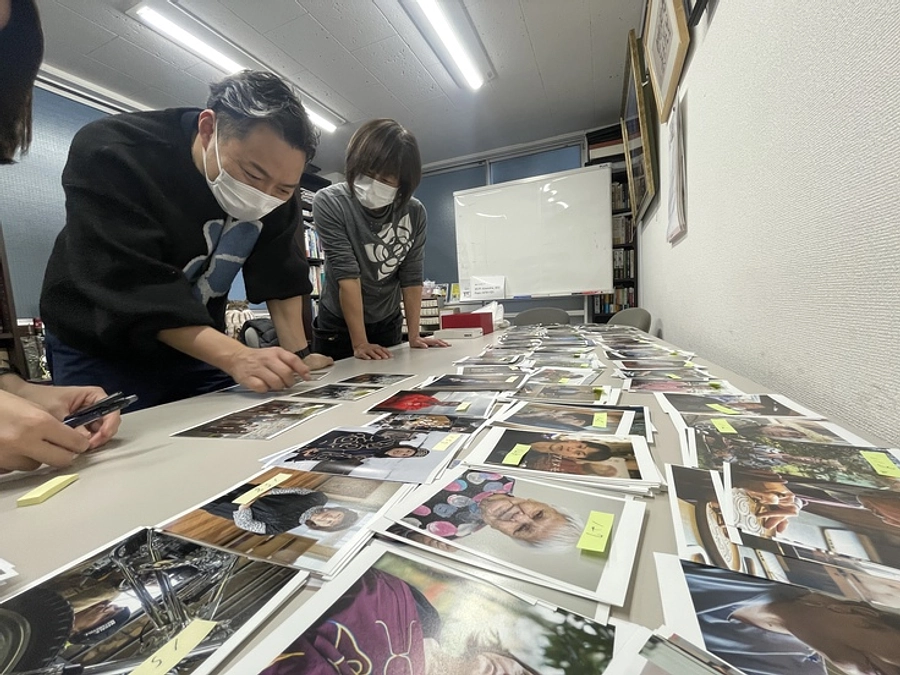 写真集の制作が進んでいます