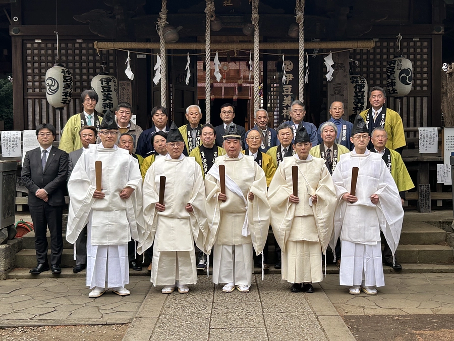 【3月15日　仮遷座祭を執り行いました】
