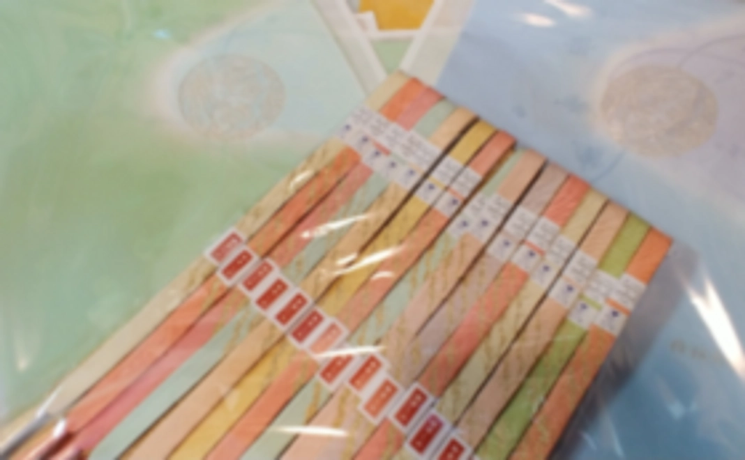 正絹、帯締め帯揚げ2点セット