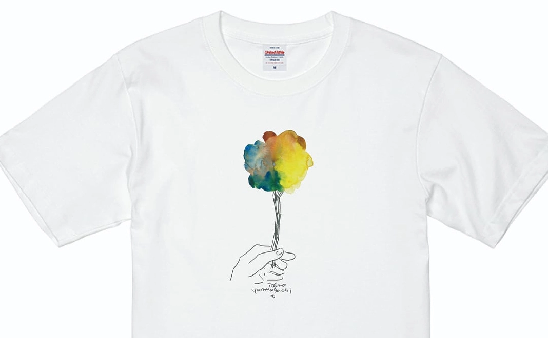 画家・山口一郎さんの描きおろしTシャツ（数量限定）