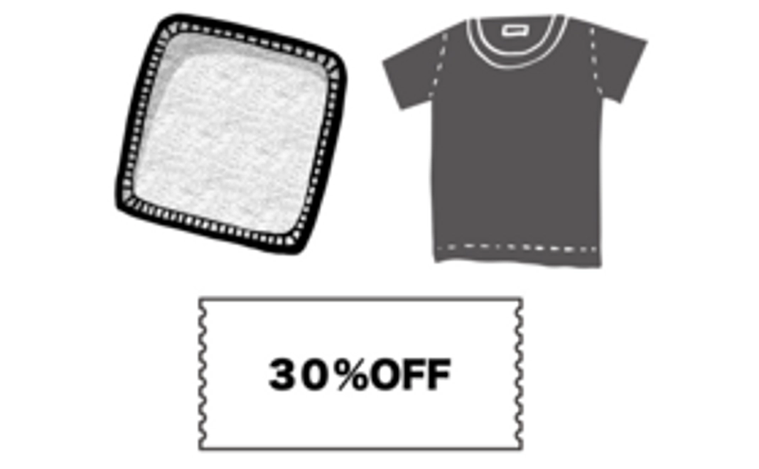 《オリジナルミニタオル ＋ オリジナルTシャツ ＋ クーポン30％OFF》