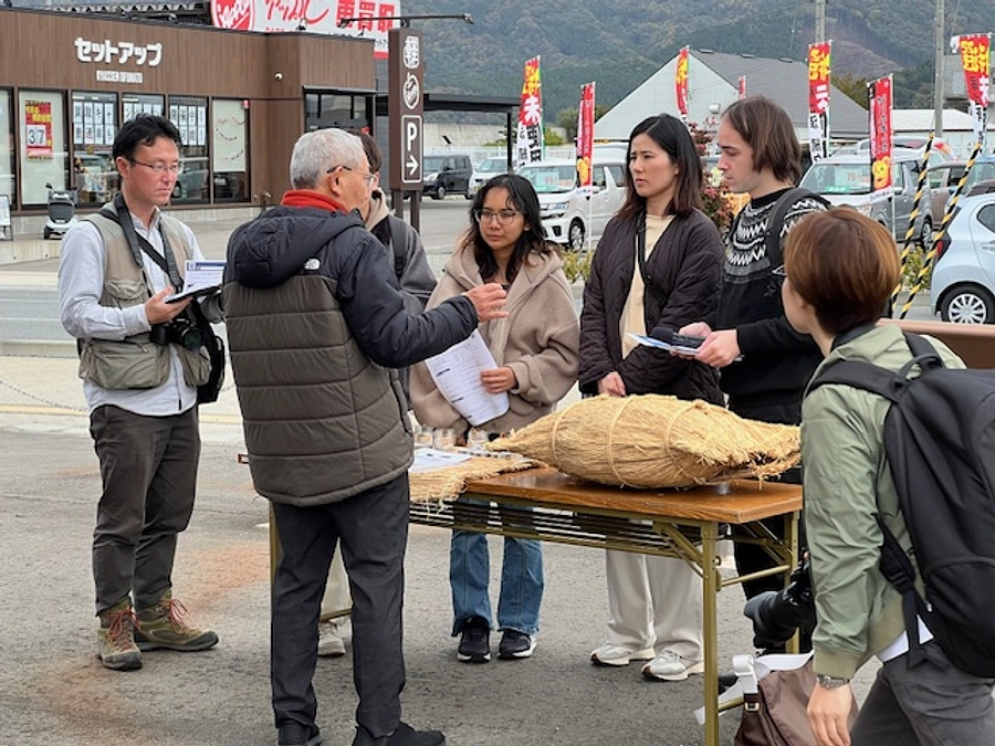 気仙丸の見学に来ていただきました