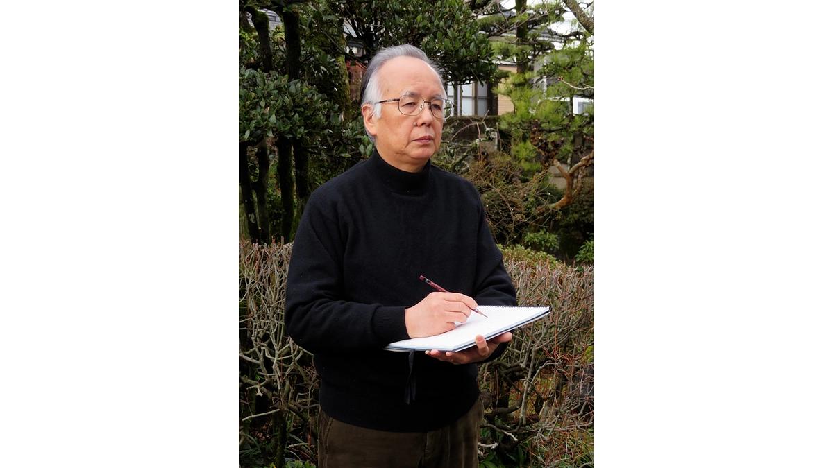 染色作家で木版摺更紗（もくはんずりさらさ）人間国宝の鈴田滋人さんよりメッセージが届きました！