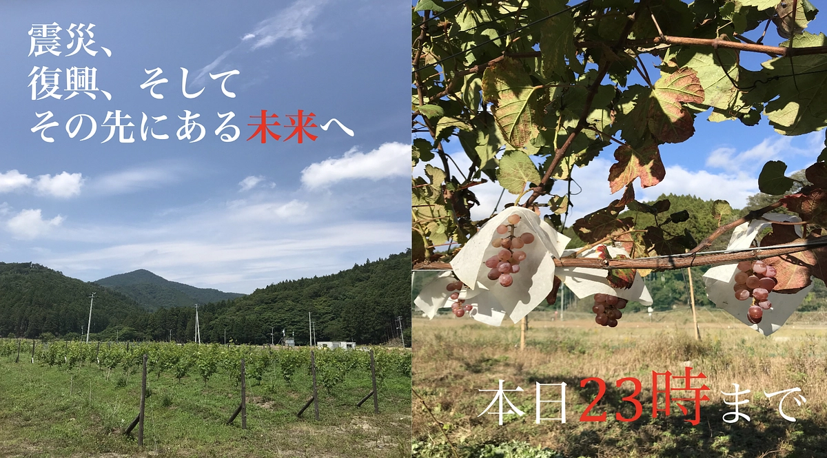 残り1時間、 目標達成まであと14万円です！