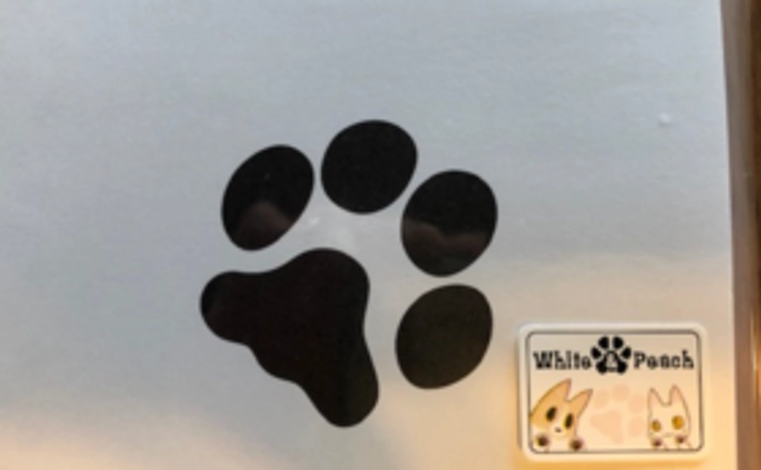 遠方でご来店不可能な方に肉球グッズ（メモ帳）