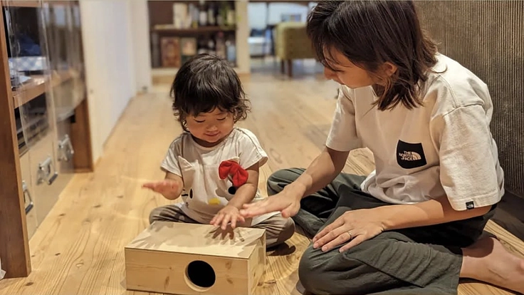 小さくて爆音の"アガレ"カホンを元に、新しい音楽教材を開発したい！ 2枚目