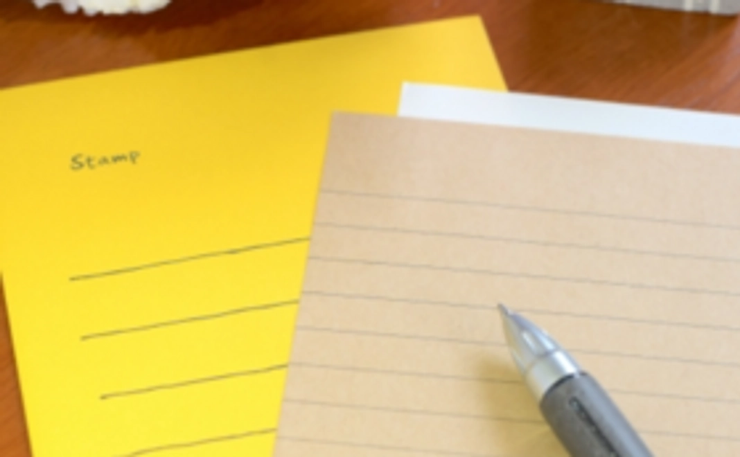 感謝の気持ちを込めたサンクスレター