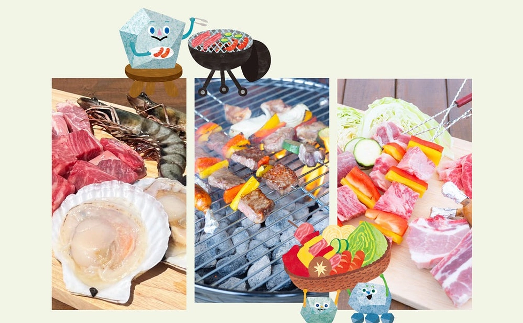 BBQ（肉＆海鮮プラン）50人前