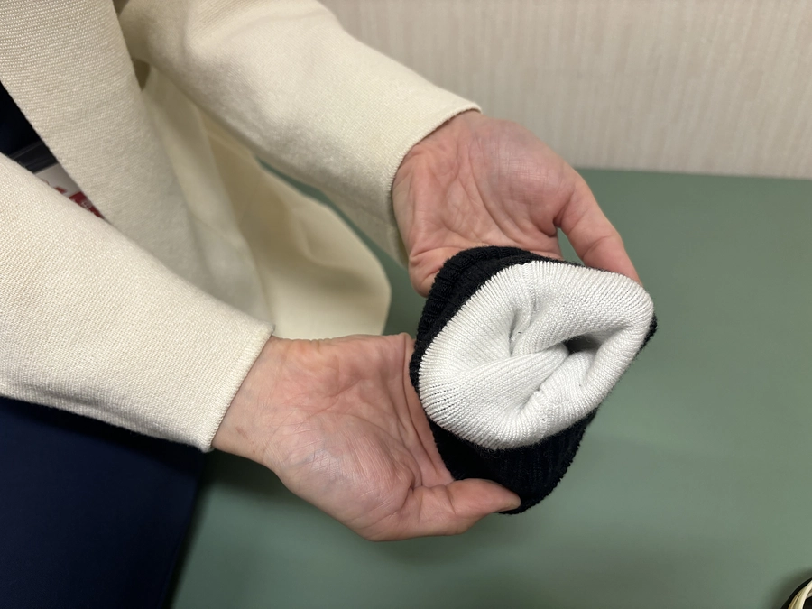 機能的2重構造の靴下で、快適な毎日を！！！