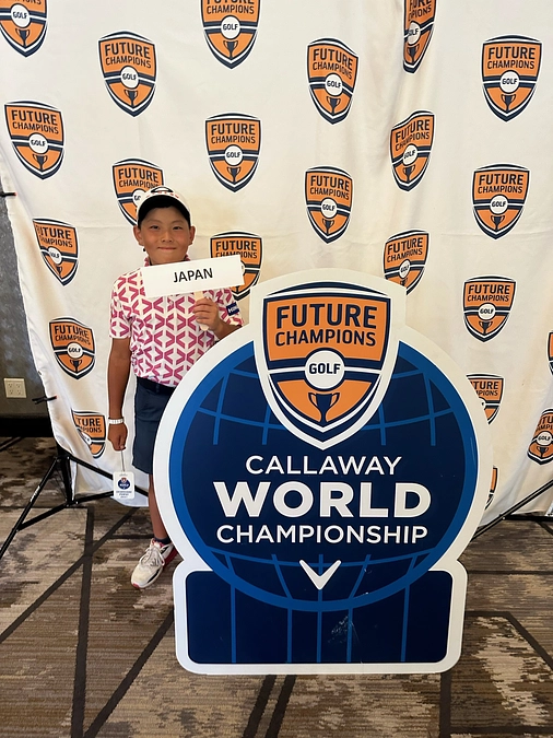 キャロウェイワールドジュニアチャンピオンシップ１日目終了しました。
