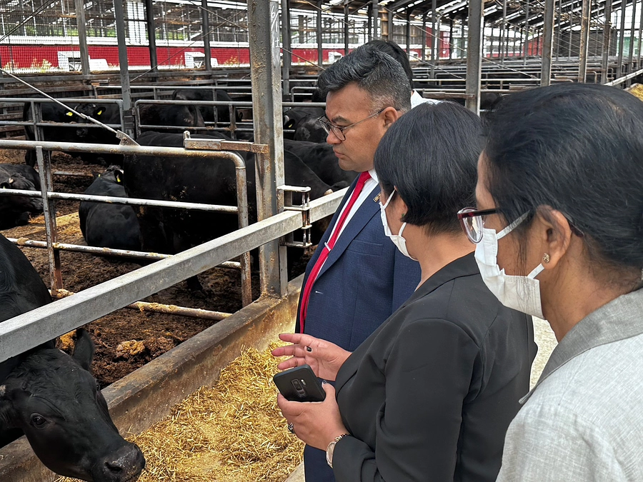 ドゥリケルから視察団が来ました！