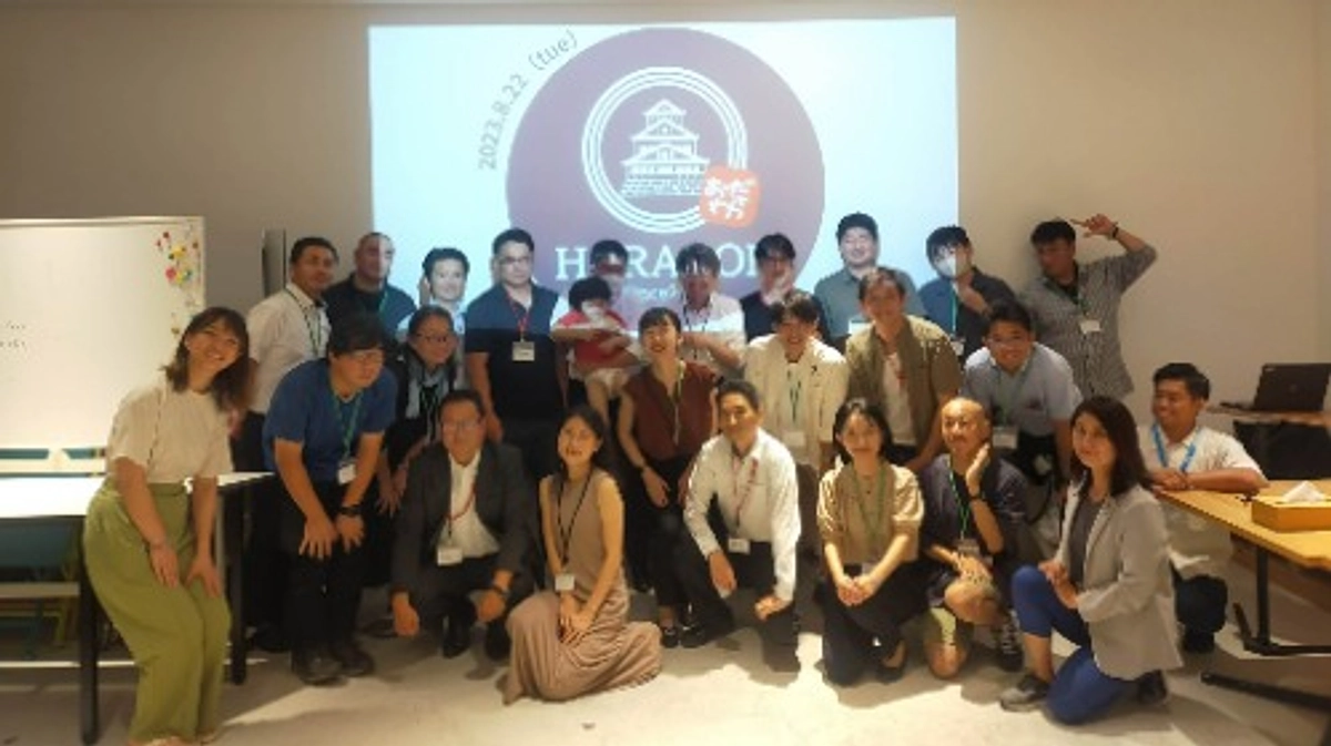 地域プロジェクトのプレゼン＆アイディアブレストの場「ハラコン」のプレゼンテーターをしました。