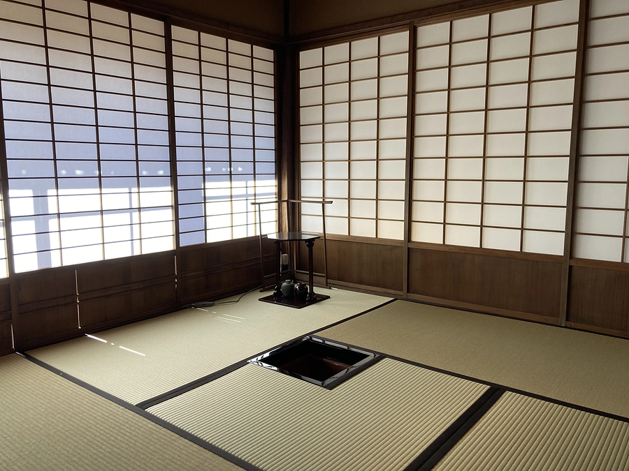 障子が入りました