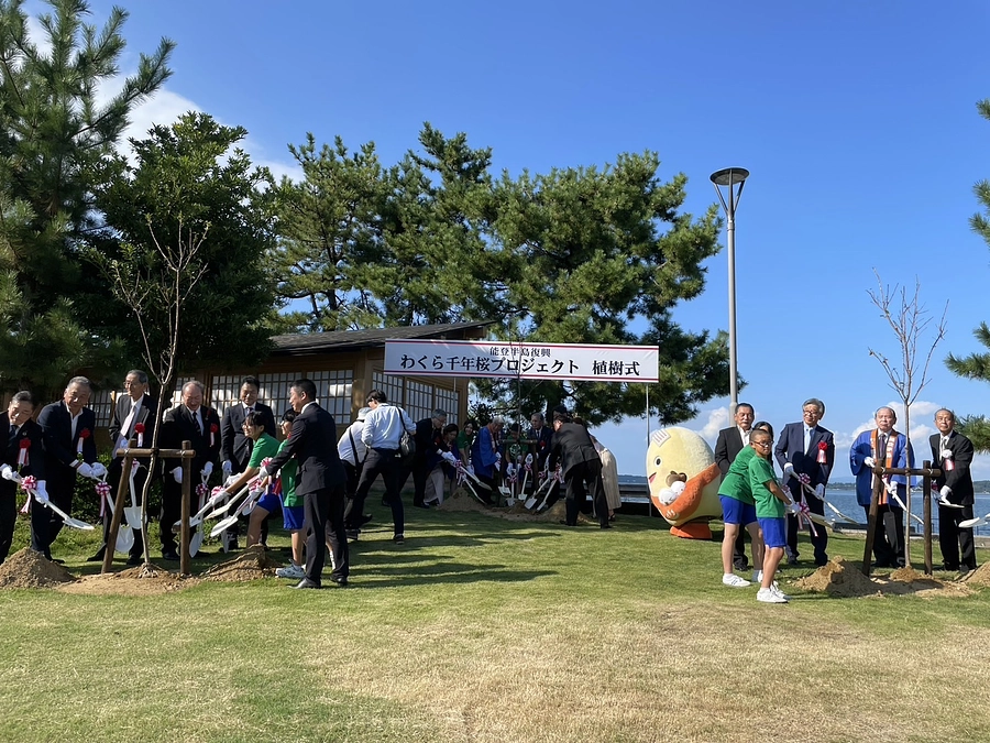 能登半島復興　わくら千年桜プロジェクトが始動しました！