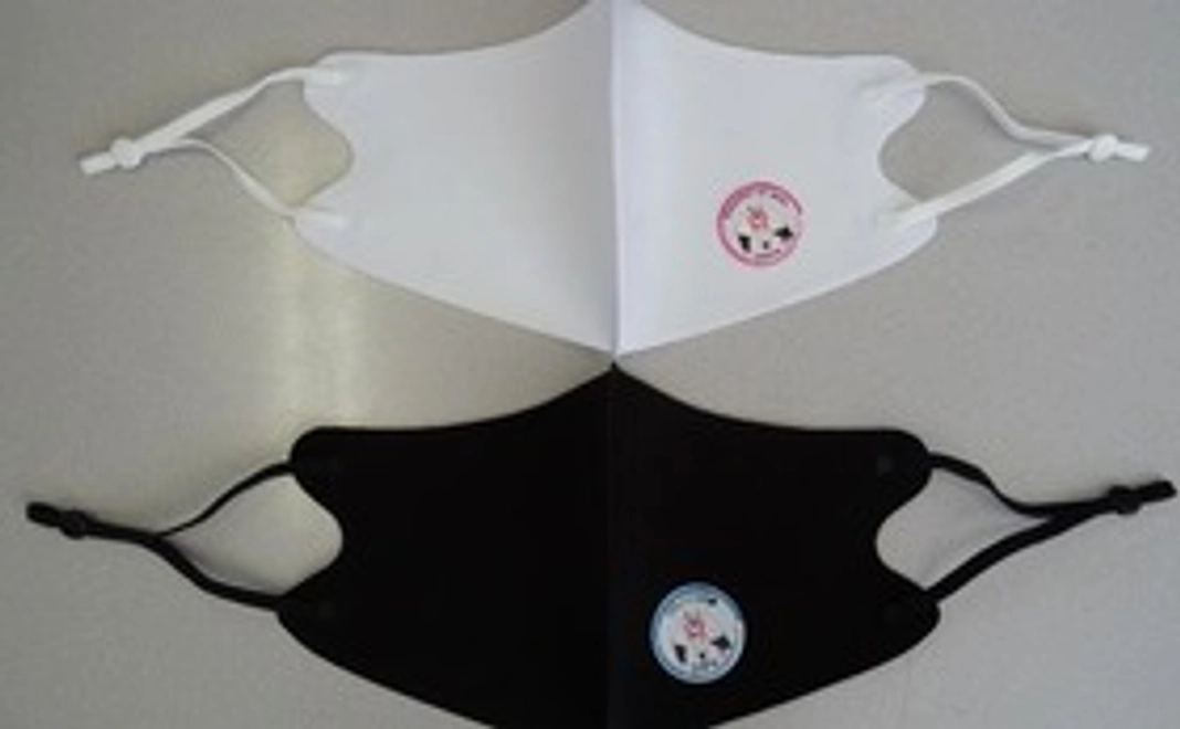 【福井市外の方限定/福井市民不可】鶉コウプロマーク入りマスク（2枚組）