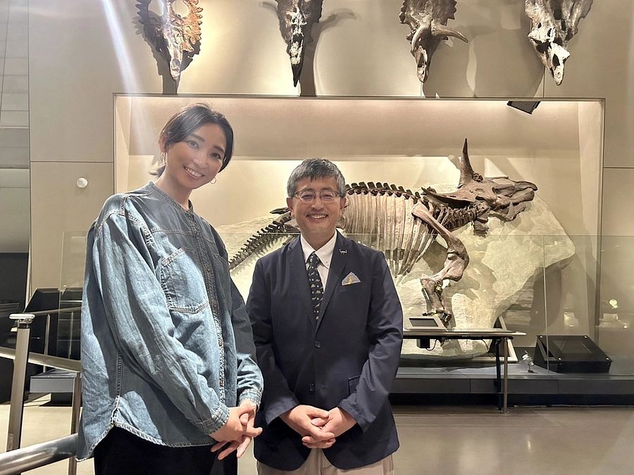 杏さんYouTubeチャンネルにかはくが登場しました