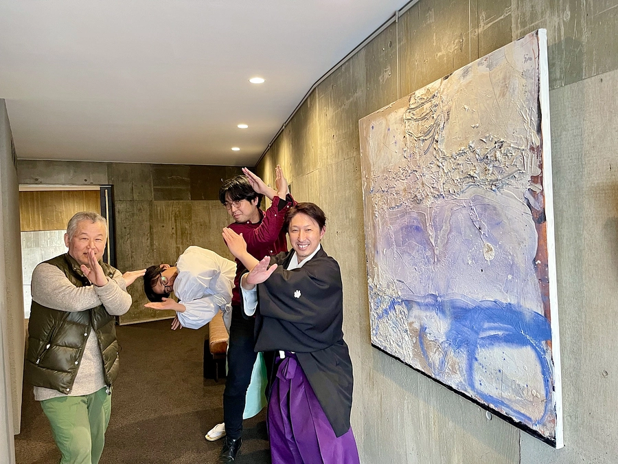 鳥越一輝さんの作品が境内に設置されます！