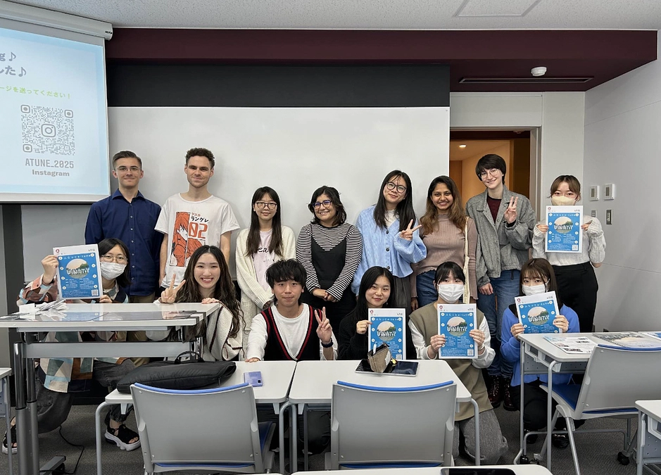 留学生向けイベント「ふらっとa-tune」を行いました！