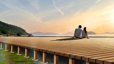 瀬戸内の絶景夕焼けスポット・『屏風ヶ浦夕波ブリッジ』を作ろう！ のトップ画像