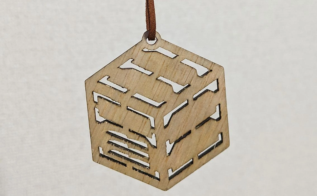 「結」プロジェクト 木製キーホルダー