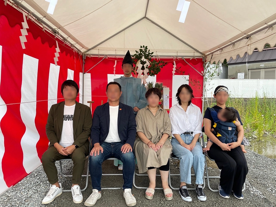 9/22 地鎮祭が行われました。