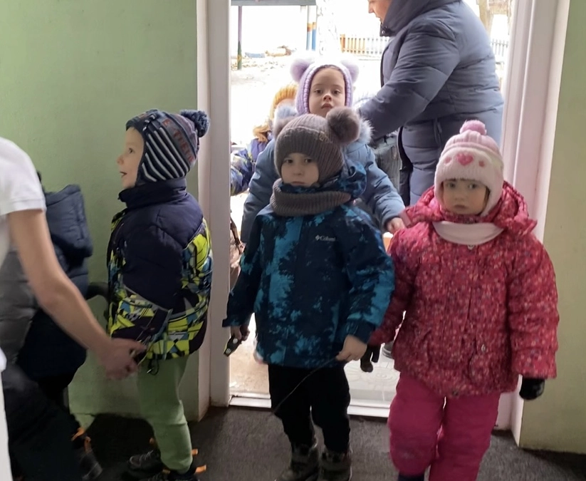 【メディア情報】読売テレビ報道番組「ウェークアップ」で支援する第72幼稚園を取り上げていただきました