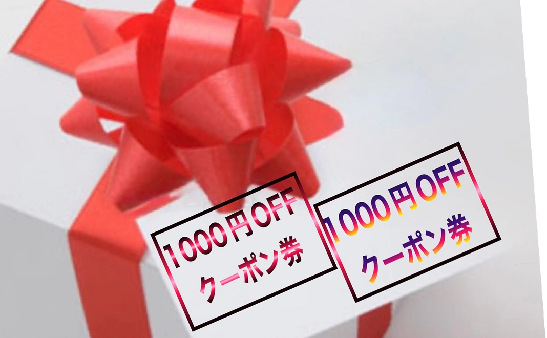 割引クーポン2枚＋粗品