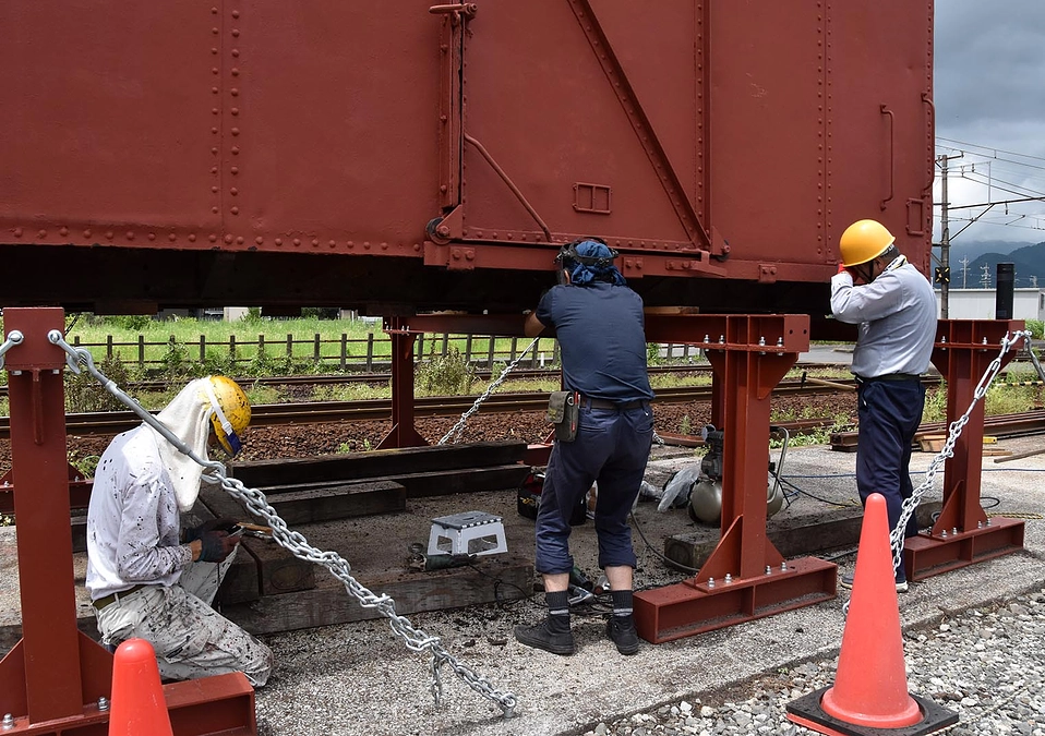 「関西鉄道鉄製有蓋車復元プロジェクト」進捗