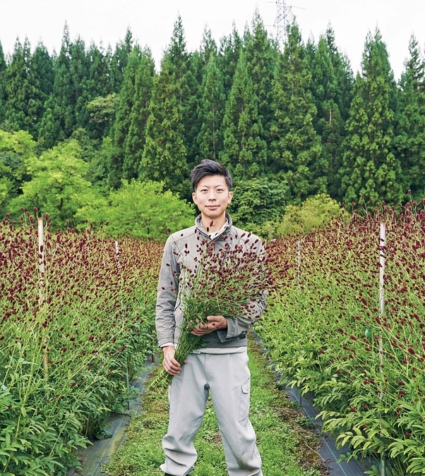 作谷沢の花卉農家　渡辺凜太さんより応援メッセージを頂きました！