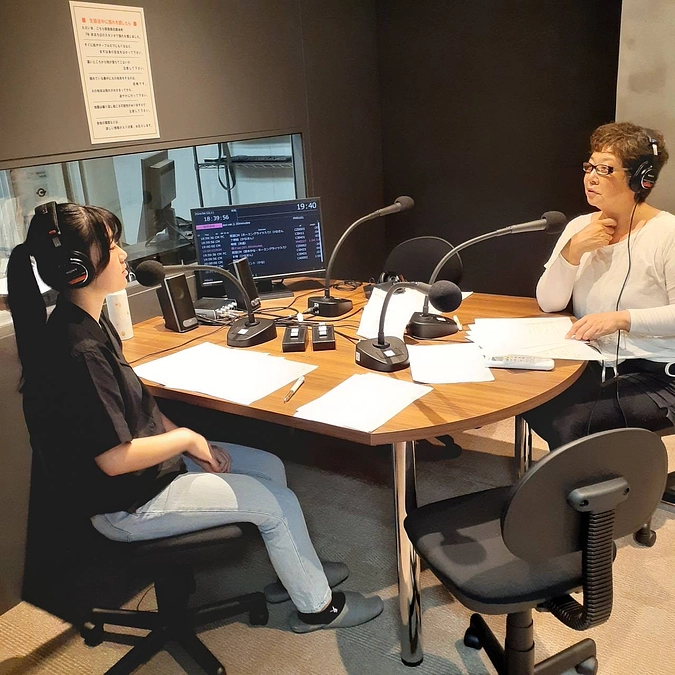 FMまほろばさんへラジオの収録に行ってきました❣️