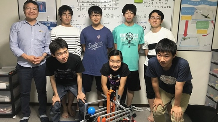 ロボットの世界大会で海外チームと連携しNo.1を目指したい！