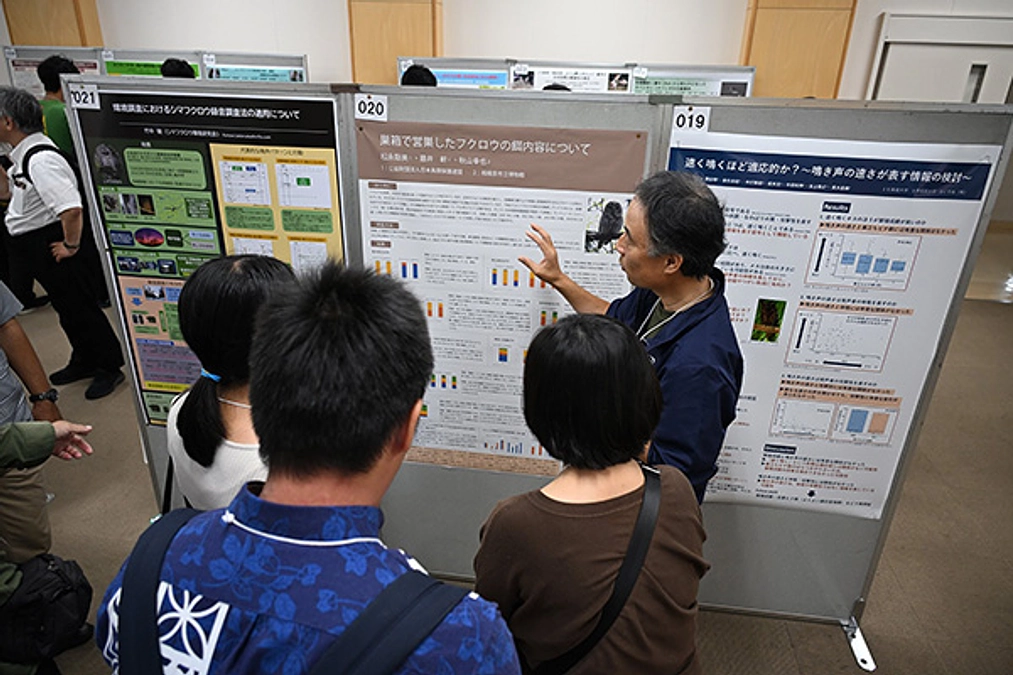日本鳥学会で発表してきました