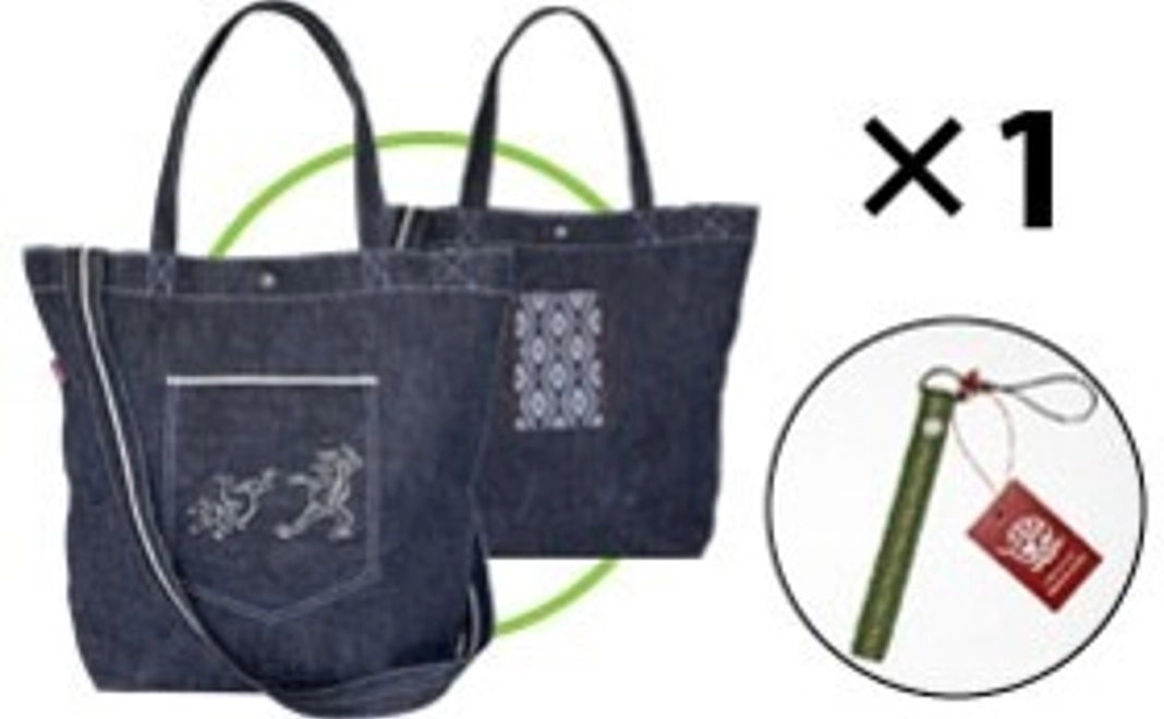 セルビッチ大型2WAYバッグ（畳縁ポケット付）