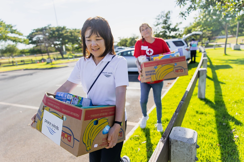 「抜け落ちたニーズ」に応える物資支援