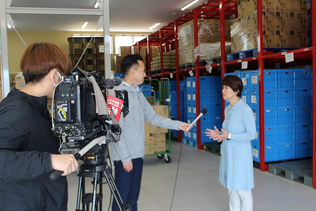 本日の新聞に掲載されました！＆TVの取材を受けました！