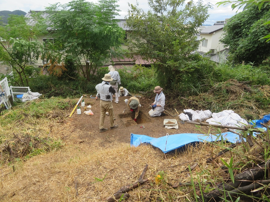 研究室の活動報告01：広島市中山貝塚 発掘調査