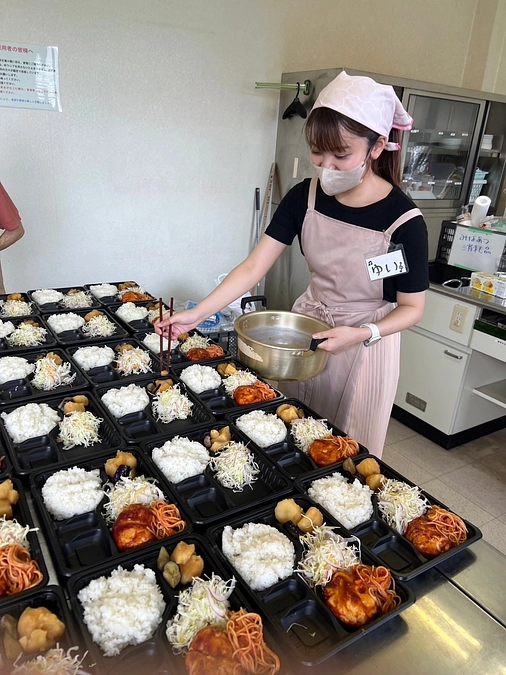 こども食堂の運営ボランティアに参加しました。