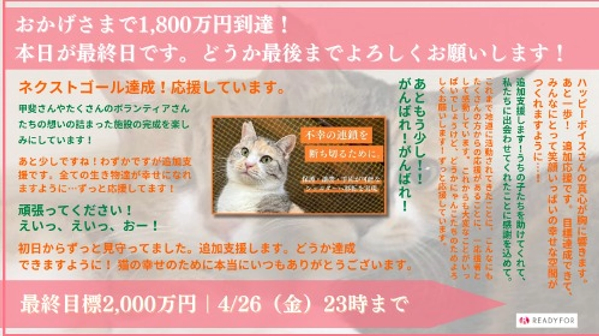 【ラスト10時間！追加支援に感謝】最終日に注目のプロジェクトに掲載されました！どうか最後の一押しを！