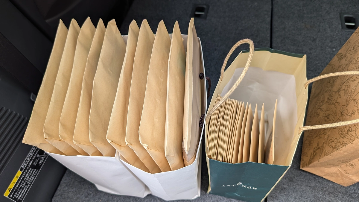 リターン発送の進捗をご報告いたします