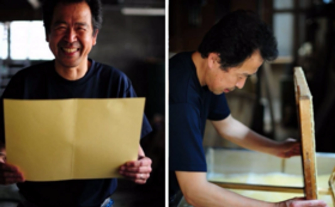 【越前和紙を使った感謝状】