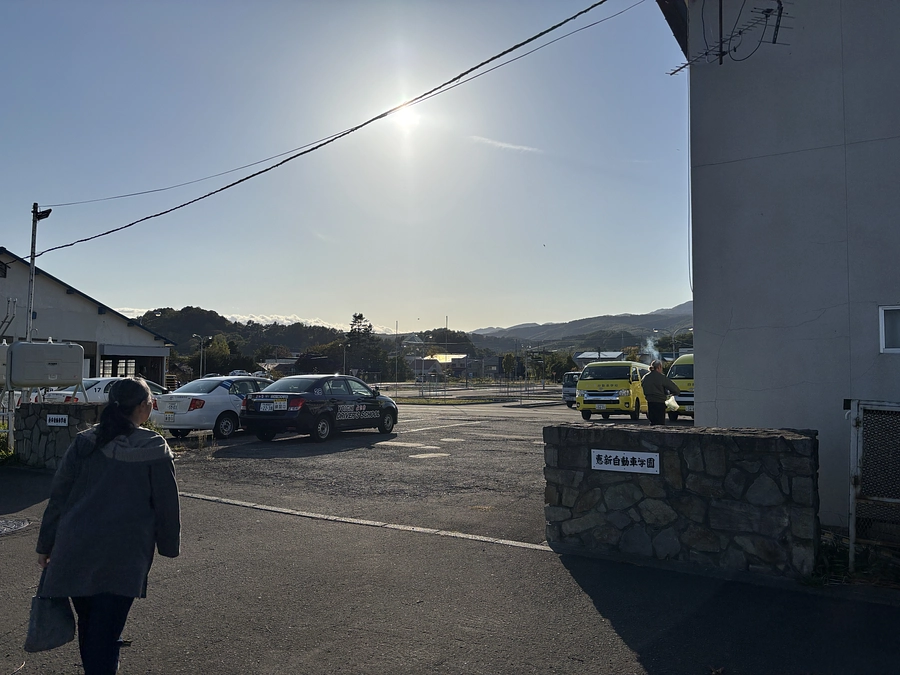 移動診療車のために教習所に通っております！