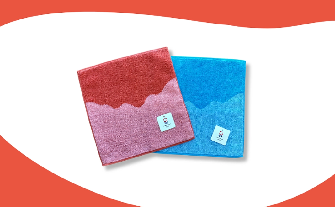 【限定グッズ】外観モチーフハンドタオル