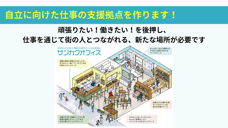 親を頼れない若者の支援を街全体で｜仕事で社会とつながる新オフィス！ 5枚目