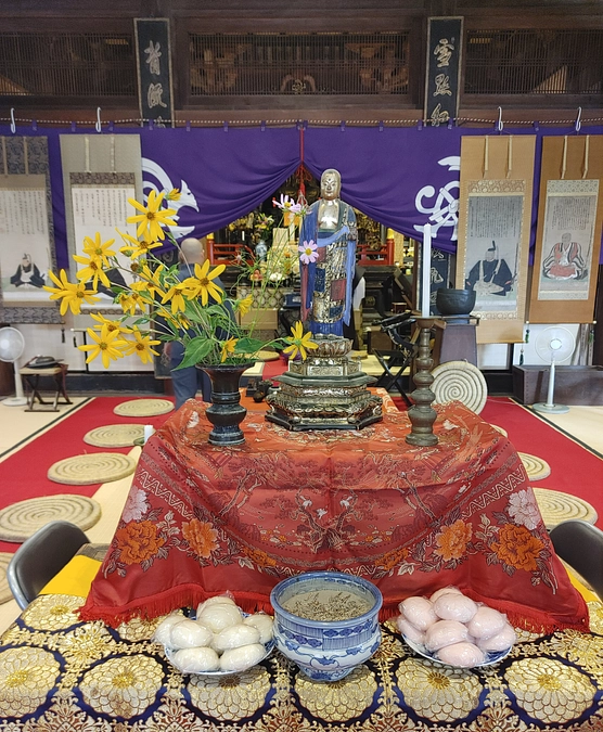 福嚴寺開堂350年、お彼岸施餓鬼法要