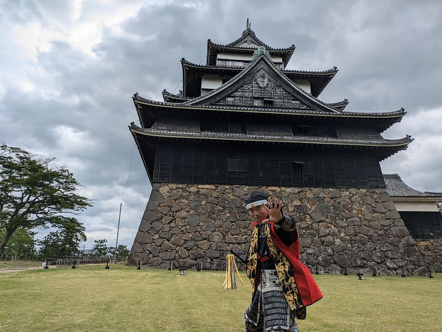 松江城天守内に木札の設置が完了しました♪
