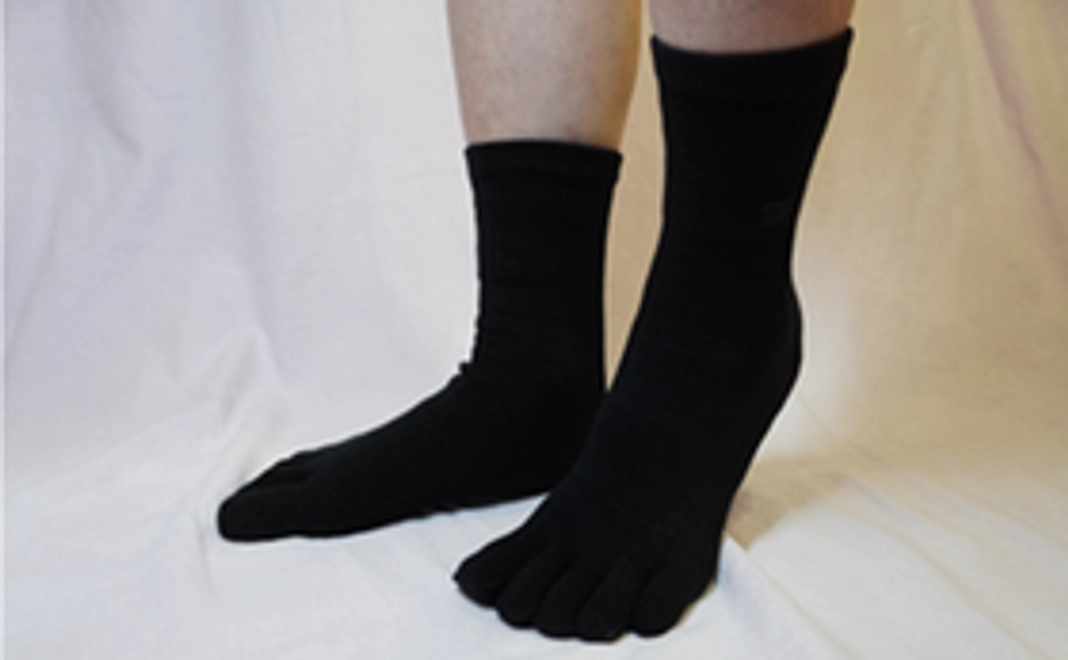 るんるんソックスプロ® ショート【Ｍサイズ】1セット（黒色1足）