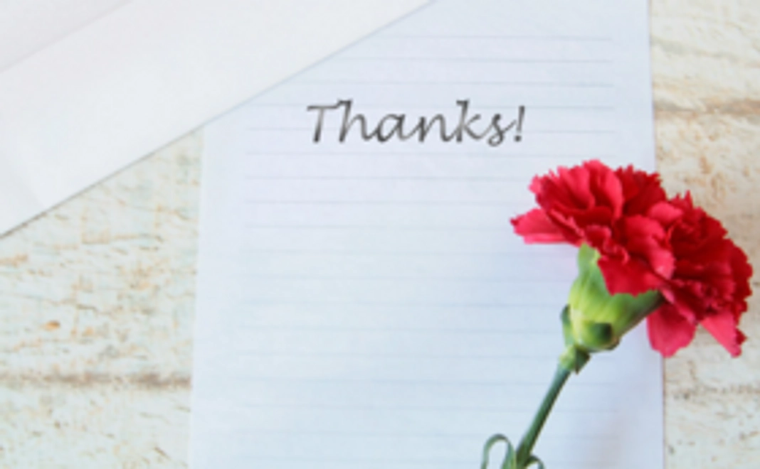 【学生限定】サンクスレターとお名前の掲載（任意）