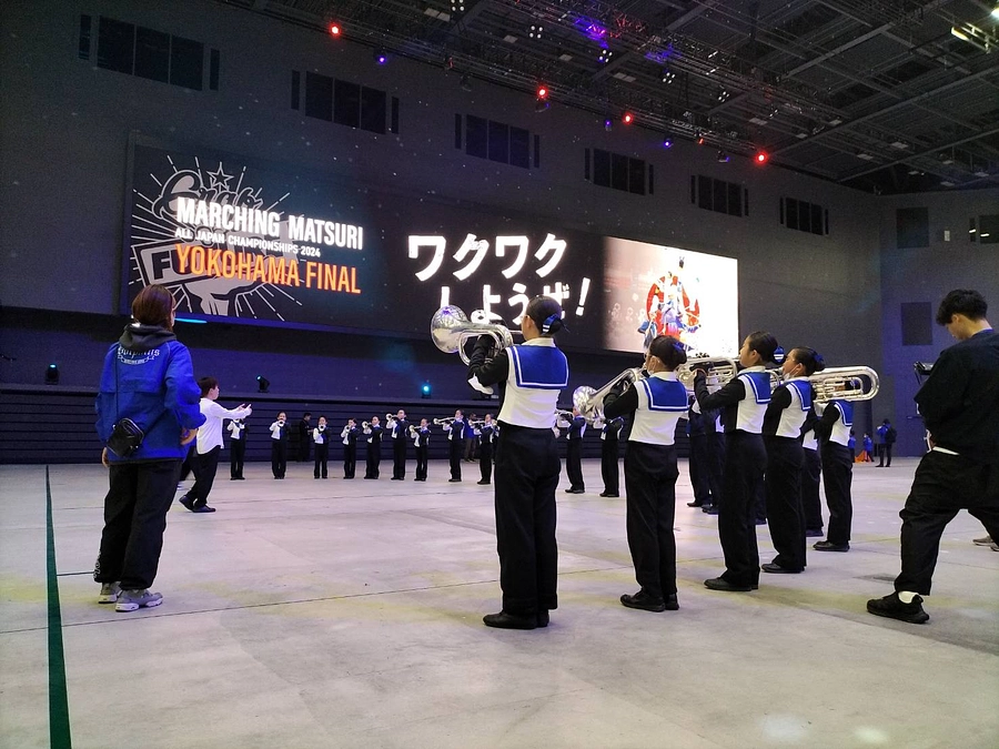 12月28日　マーチング祭 AJC 横浜ファイナルに出場しました